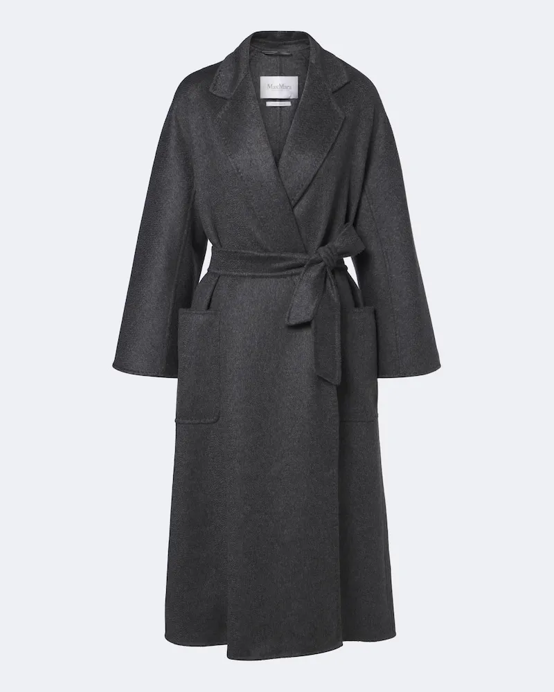 Max Mara Mantel aus Kaschmir Grau