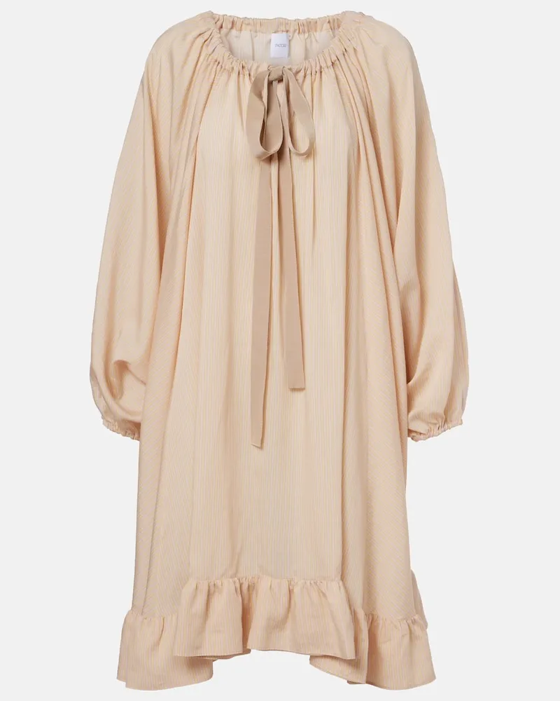Patou Midikleid Beige
