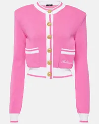 Balmain Cardigan  Signature Pink