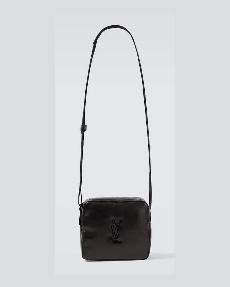 Saint Laurent Crossbody Bag Niki aus Leder Schwarz