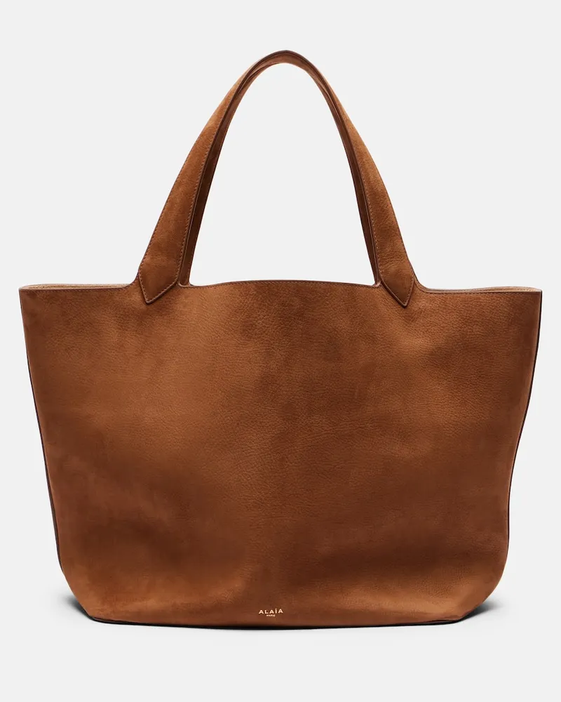 Alaïa Alaïa Tote Bag Le Cabas aus Leder Braun
