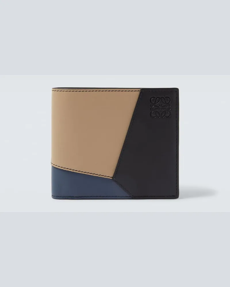 Loewe Portemonnaie Puzzle aus Leder Multicolor