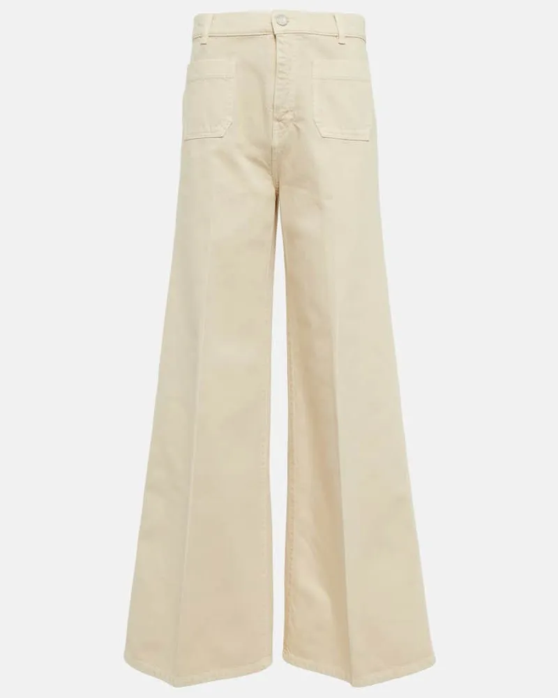 Joseph High-Rise Jeans Brompton Neutral