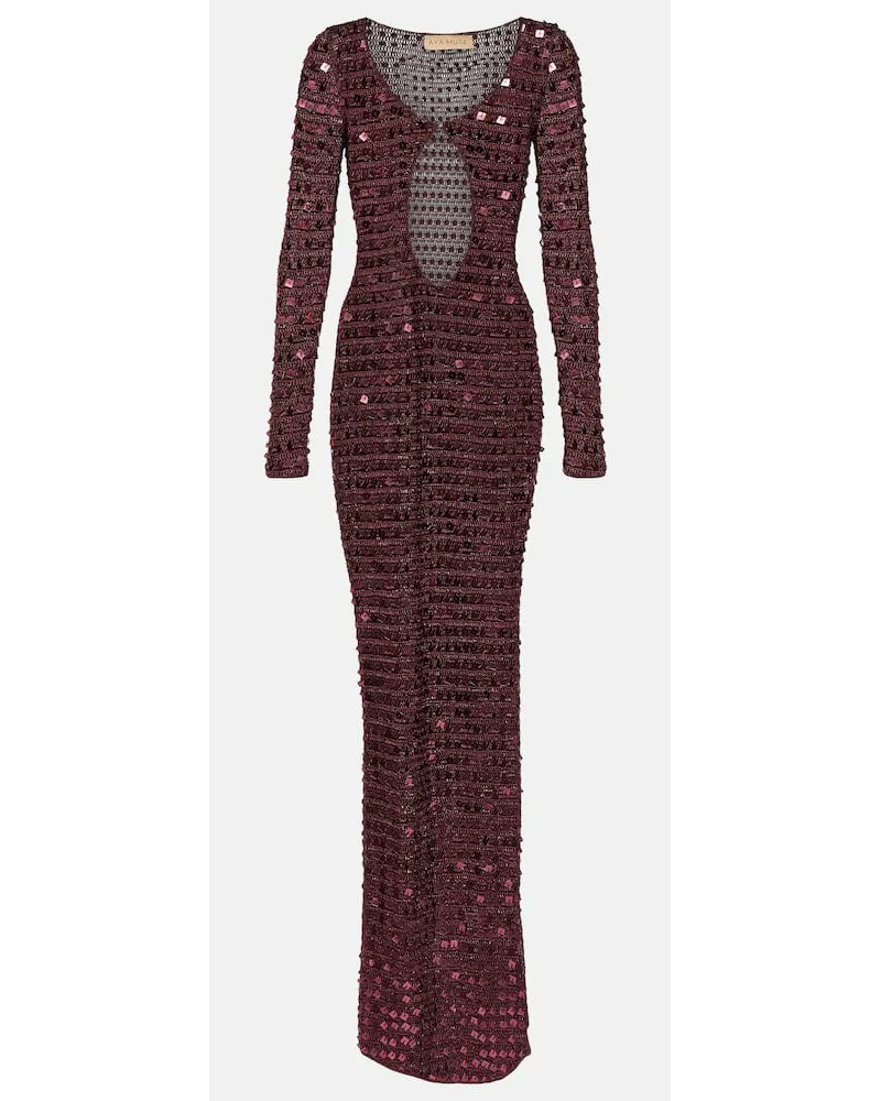 Aya Muse Maxikleid Chyha Rot