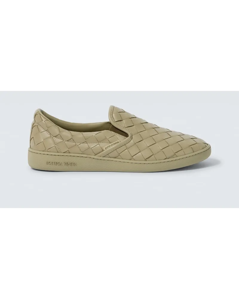 Bottega Veneta Slip-Ons Sawyer aus Leder Beige