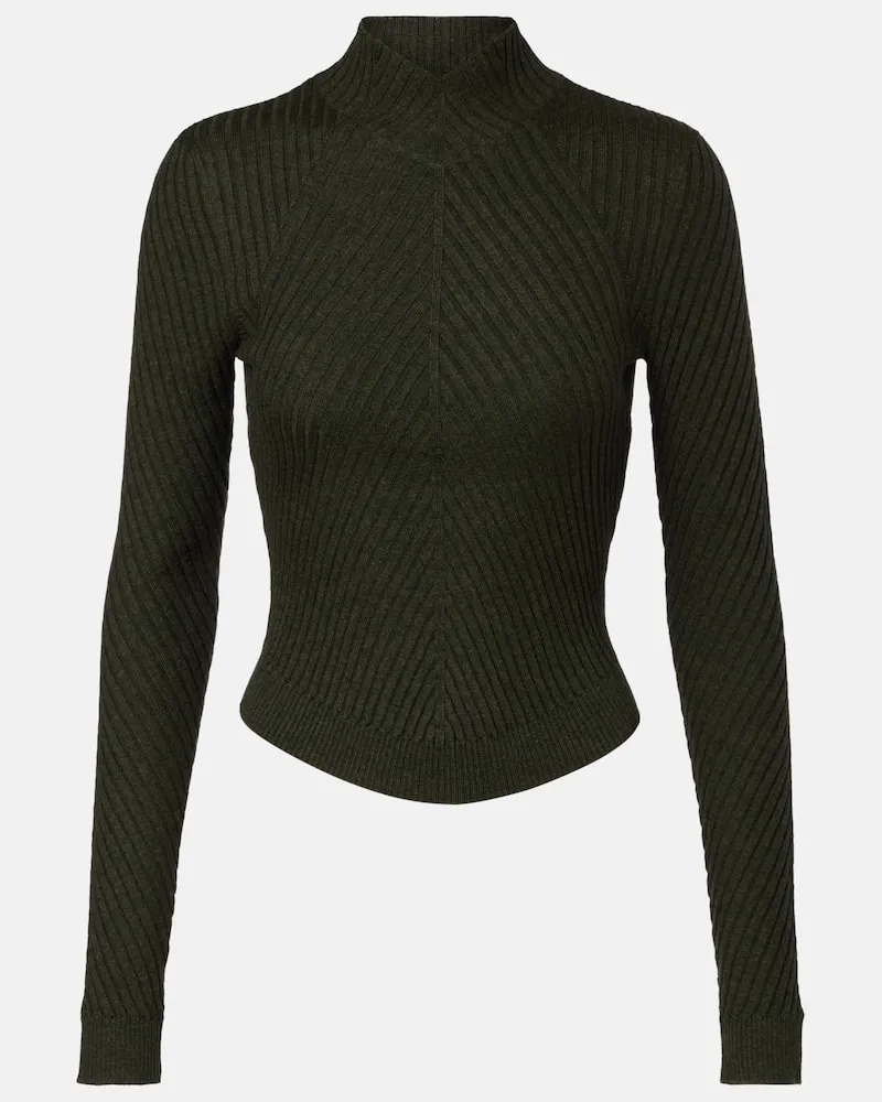 Victoria Beckham Pullover aus Wolle Grün