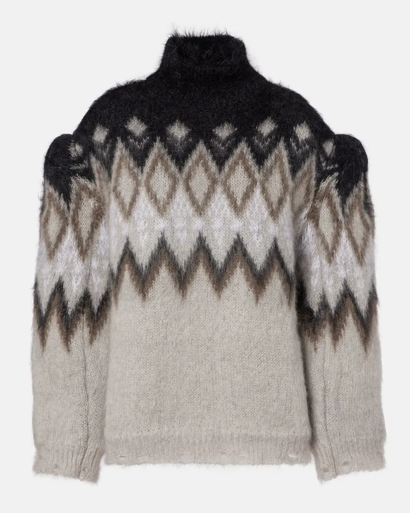 Acne Studios Pullover aus einem Mohairgemisch Grau