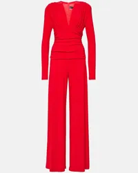 Norma Kamali Jumpsuit Rot