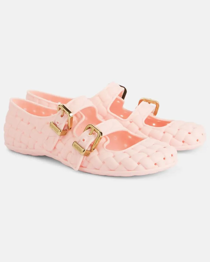 Bottega Veneta Mary-Jane-Ballerinas Amy Rosa