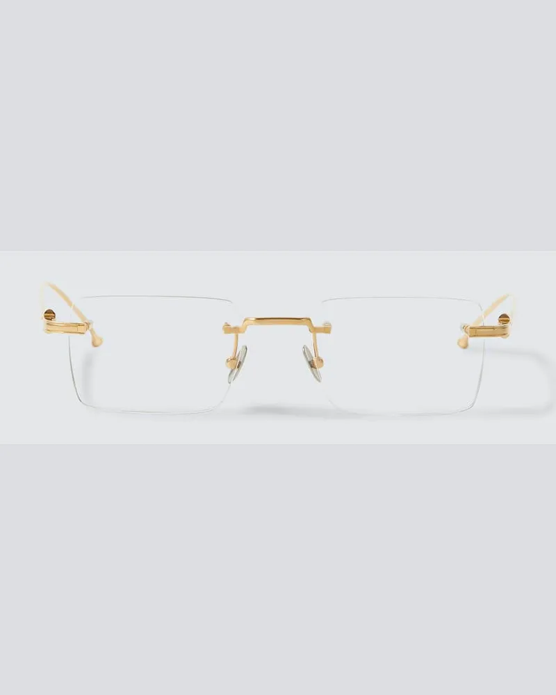 Cartier Eckige Brille Pasha Transparent