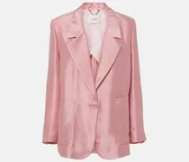 Blazer Slouchy Elegance aus Satin