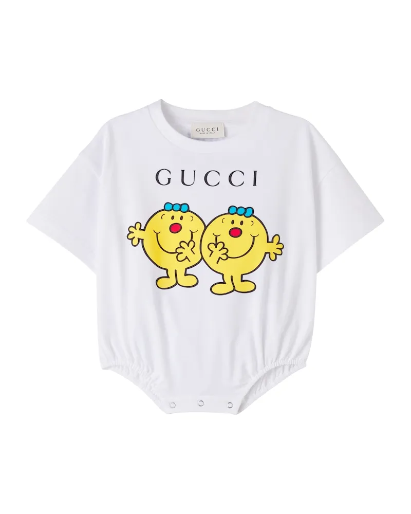Gucci X Mr. Men Body Little Miss Baby Weiß
