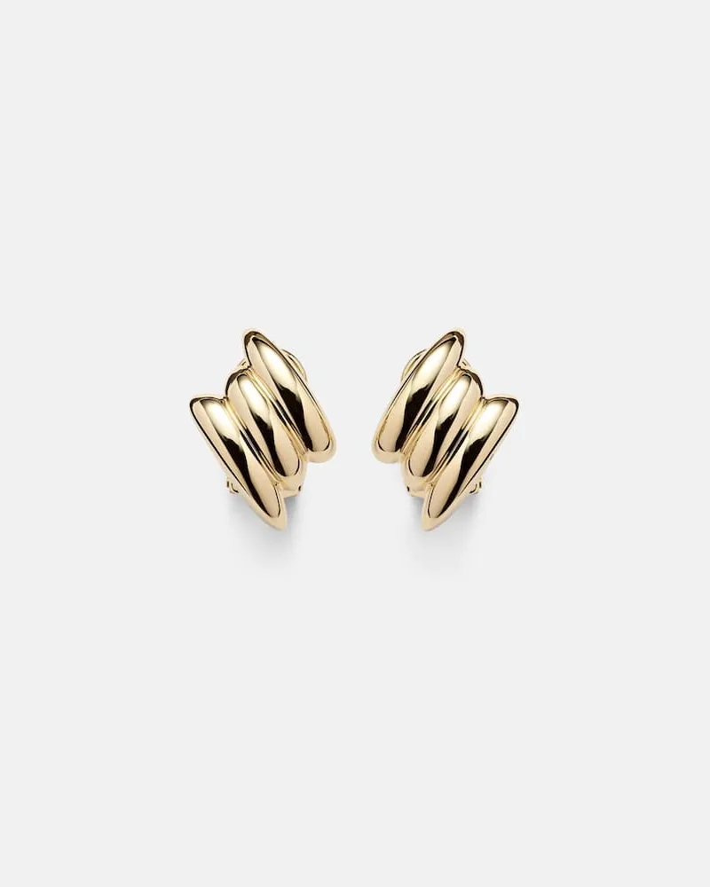 ANITA KO Ohrringe Clair Small aus 18kt Gelbgold Gold