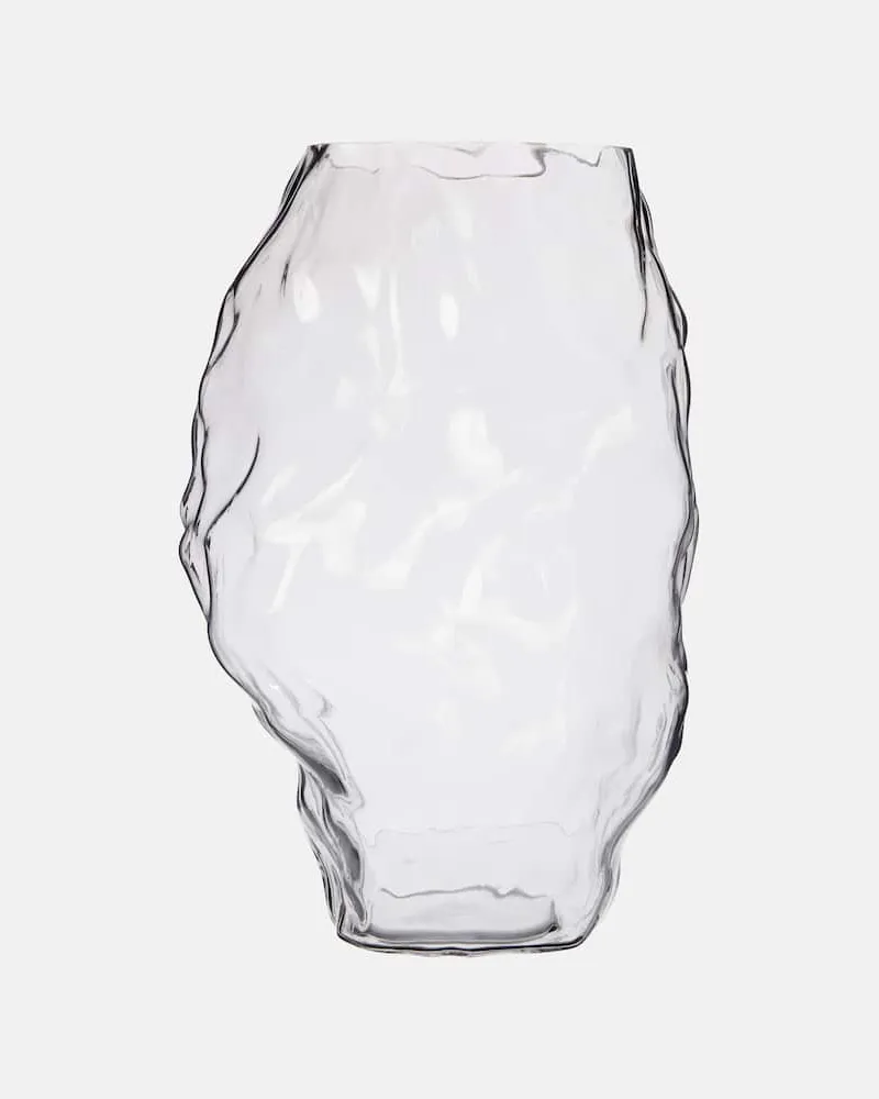 101 Copenhagen Vase Katachi Big by Kristian Sofus Hansen und Tommy Hyldahl Transparent