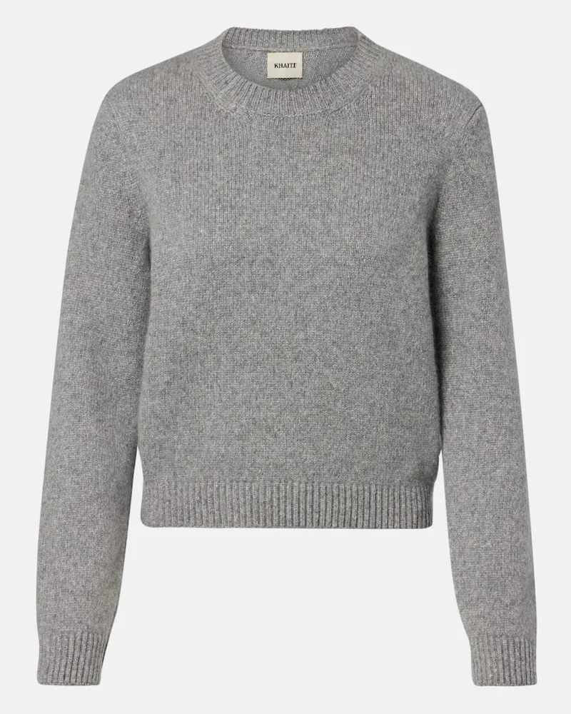 KHAITE Pullover Leta aus Kaschmir Grau