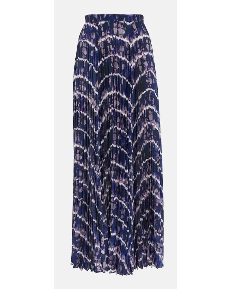 Altuzarra Bedruckter Maxirock Sif Blau
