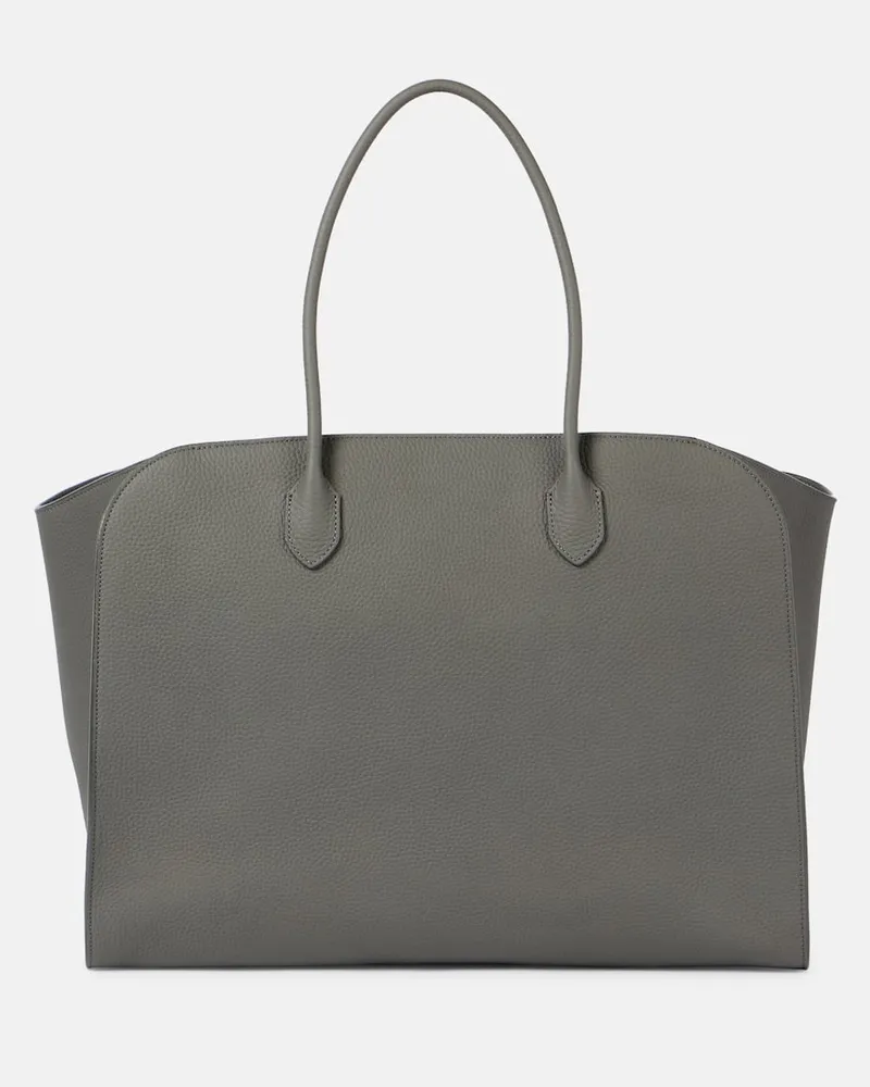 The Row Tote Bag Marlo 17 aus Leder Grau