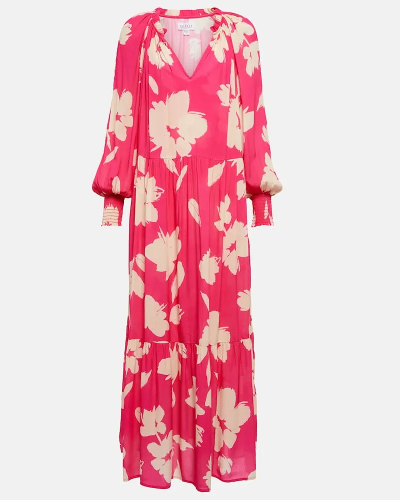 Velvet Bedrucktes Maxikleid Luella Rosa