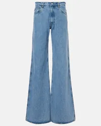 COPERNI Mid-Rise Wide-Leg Jeans Blau