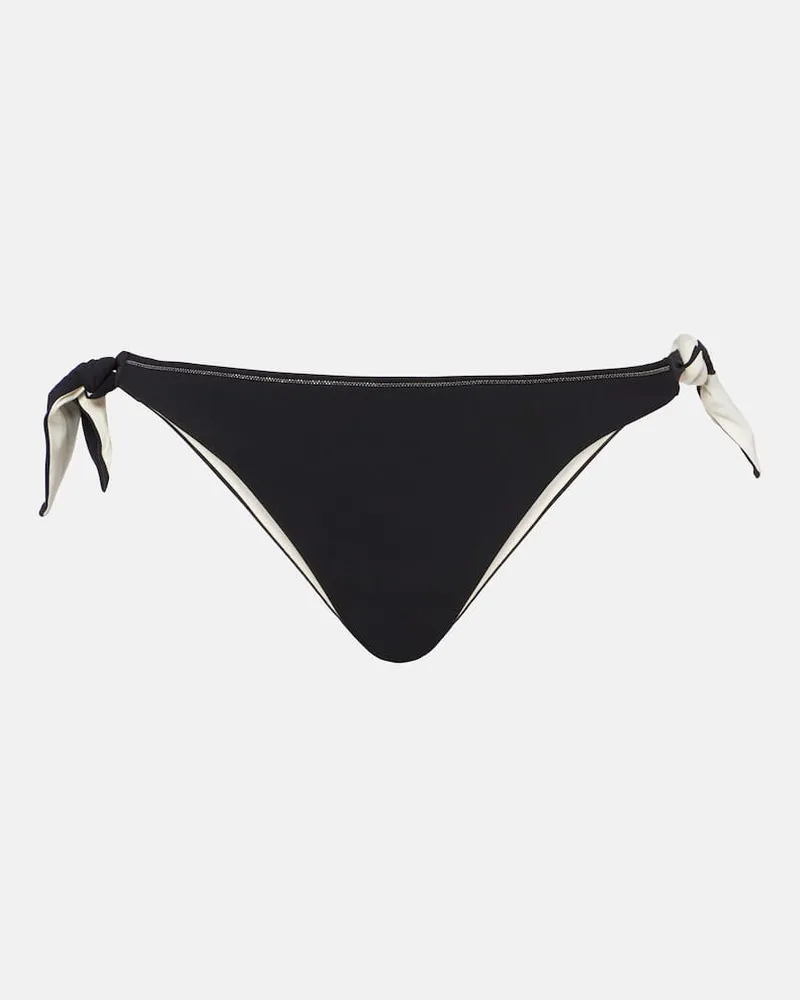 Brunello Cucinelli Bikini-Höschen Monili Schwarz