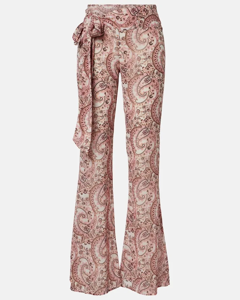 BANANHOT Schlaghose Bowie Rosa