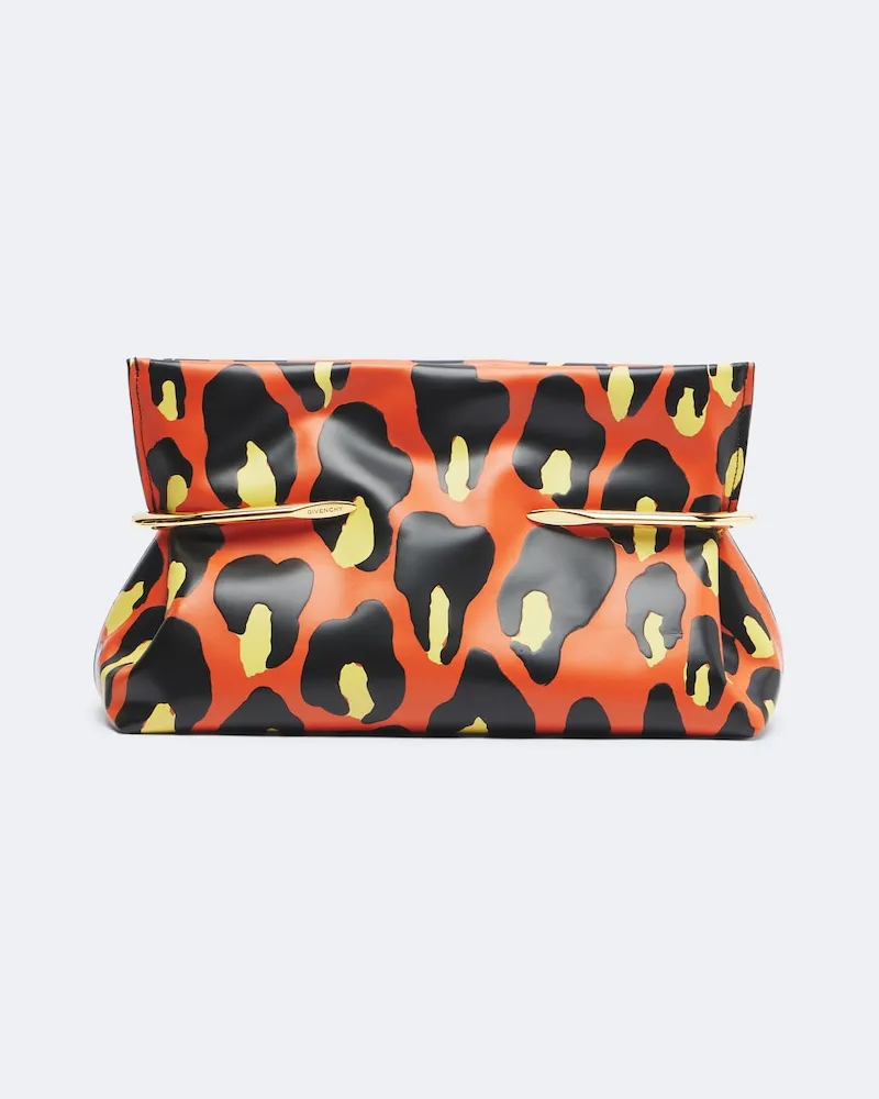 Givenchy Clutch Pinch Soft aus Leder Multicolor