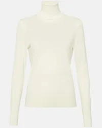 Chloé Chloe Top aus einem Wollgemisch Weiss