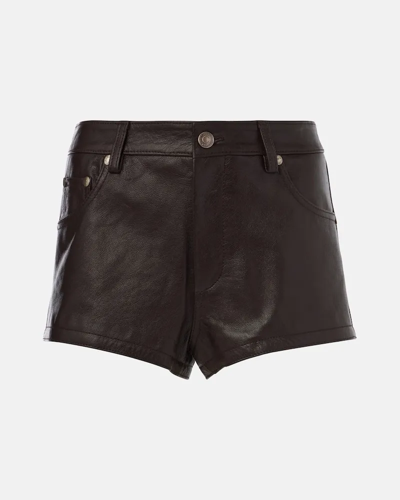 Tom Ford Shorts aus Leder Braun