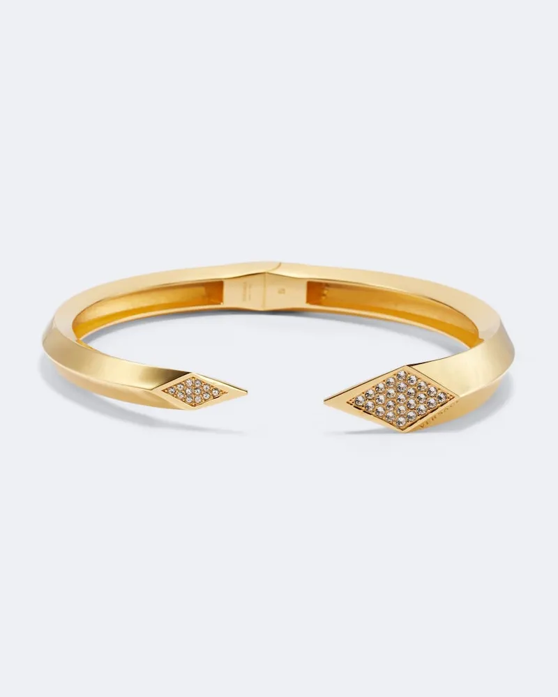 Versace Choker mit Kristallen Gold