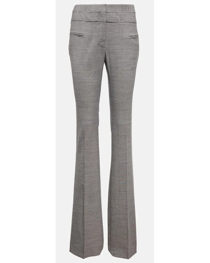 Altuzarra Hose Serge aus Wolle Schwarz