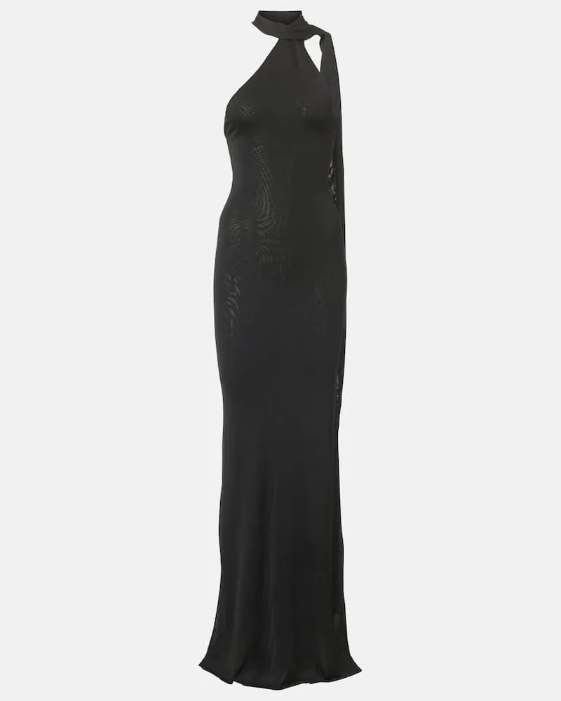 GALVAN Robe Mirage Schwarz