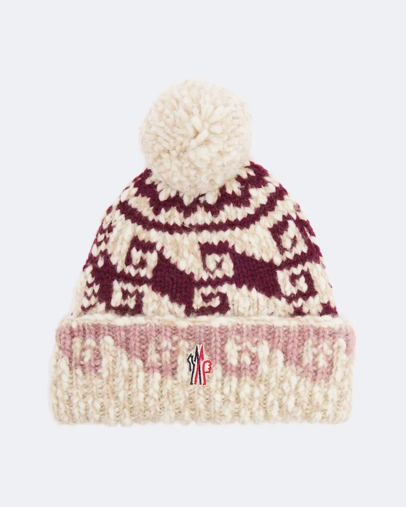Moncler Mütze aus Jacquard Multicolor