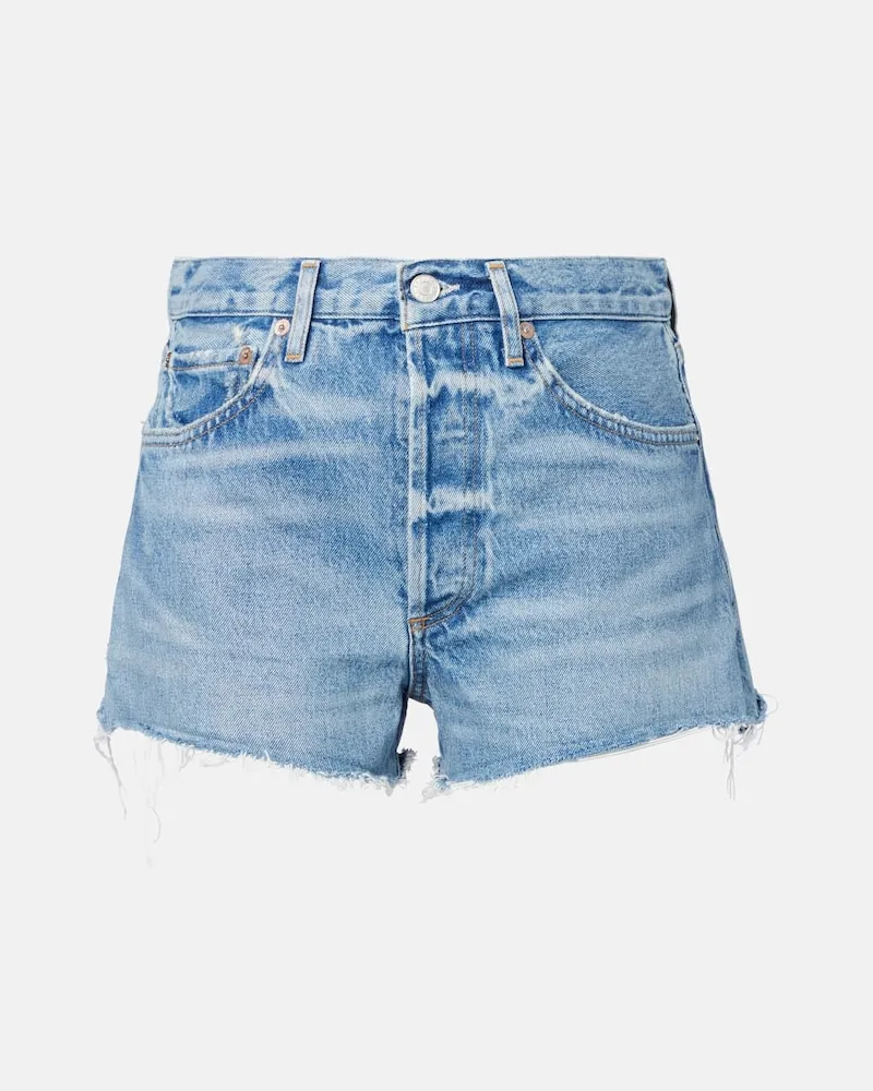 AGOLDE Jeansshorts Parker Blau
