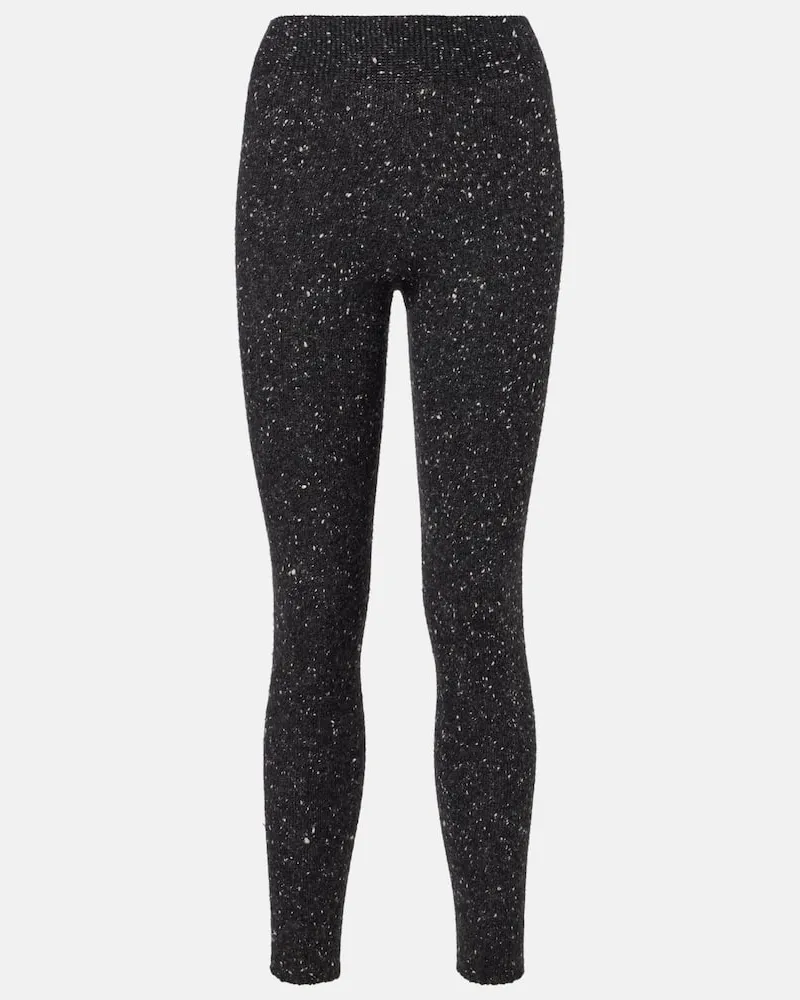 The Row Leggings Mumuka aus einem Kaschmirgemisch Grau