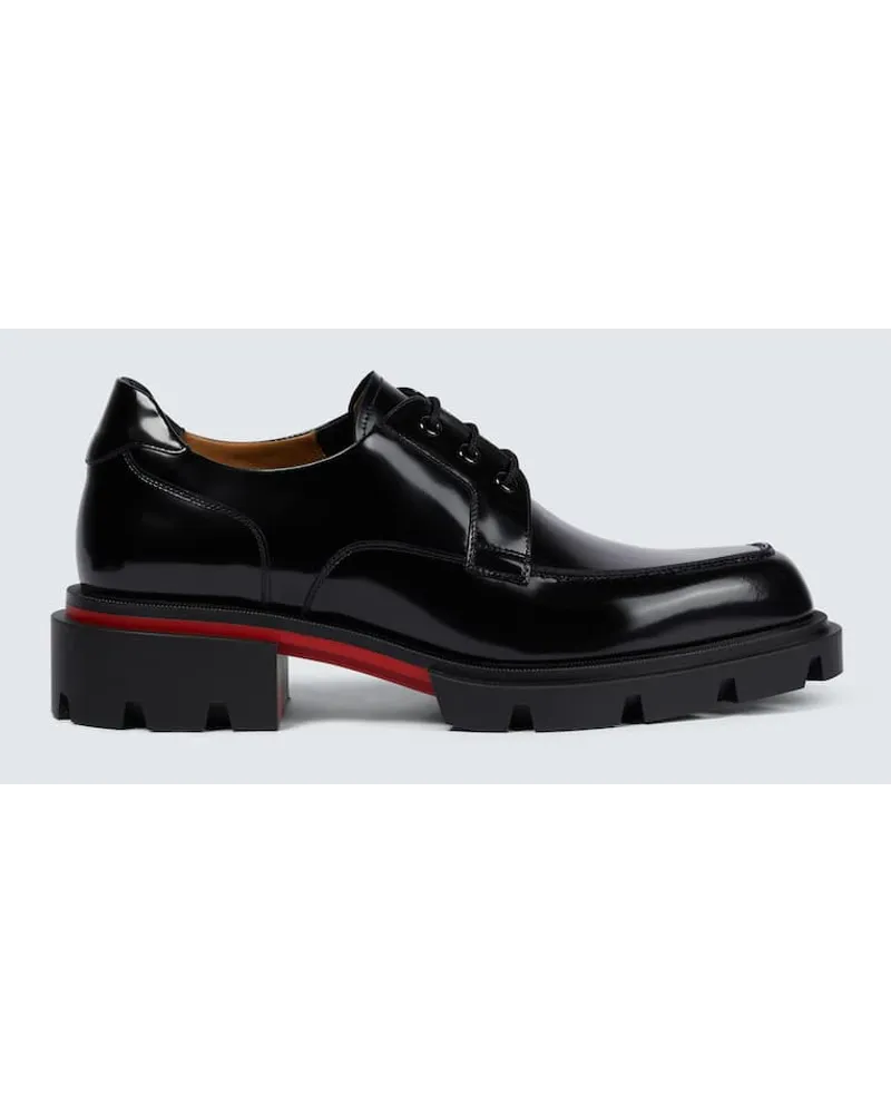 Christian Louboutin Schnürschuhe Our Georges Schwarz