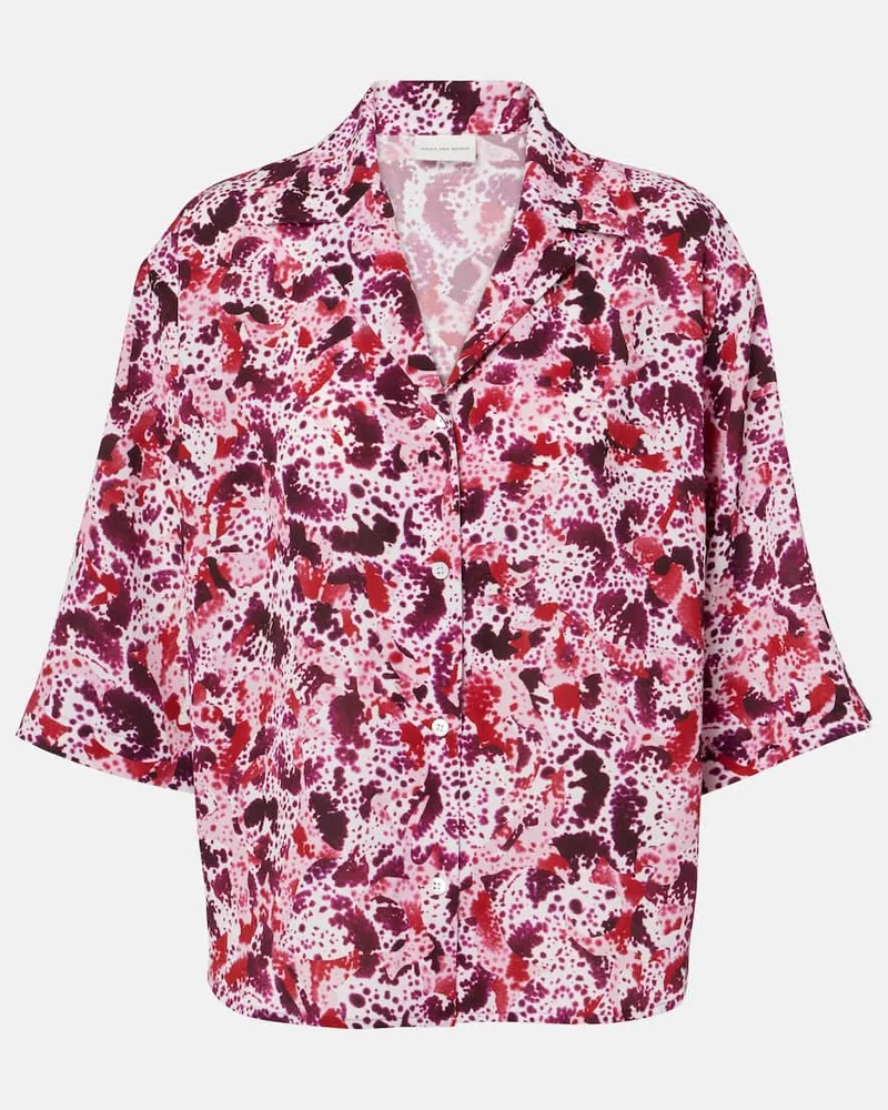 Dries van Noten Bedrucktes Hemd Multicolor