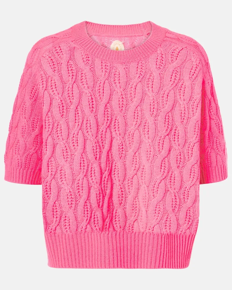 Jardin des Orangers Pullover aus Kaschmir Rot