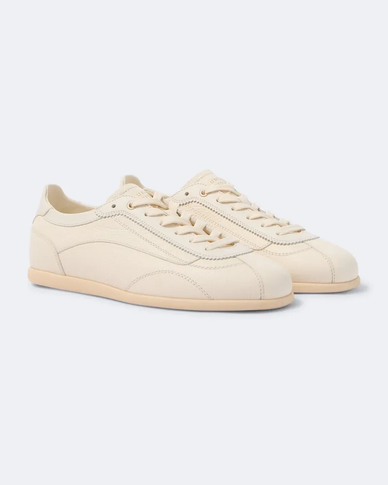 Brunello Cucinelli Sneakers aus Canvas Weiß