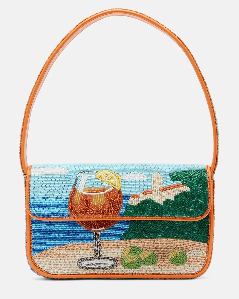 STAUD Schultertasche Tommy Small Multicolor