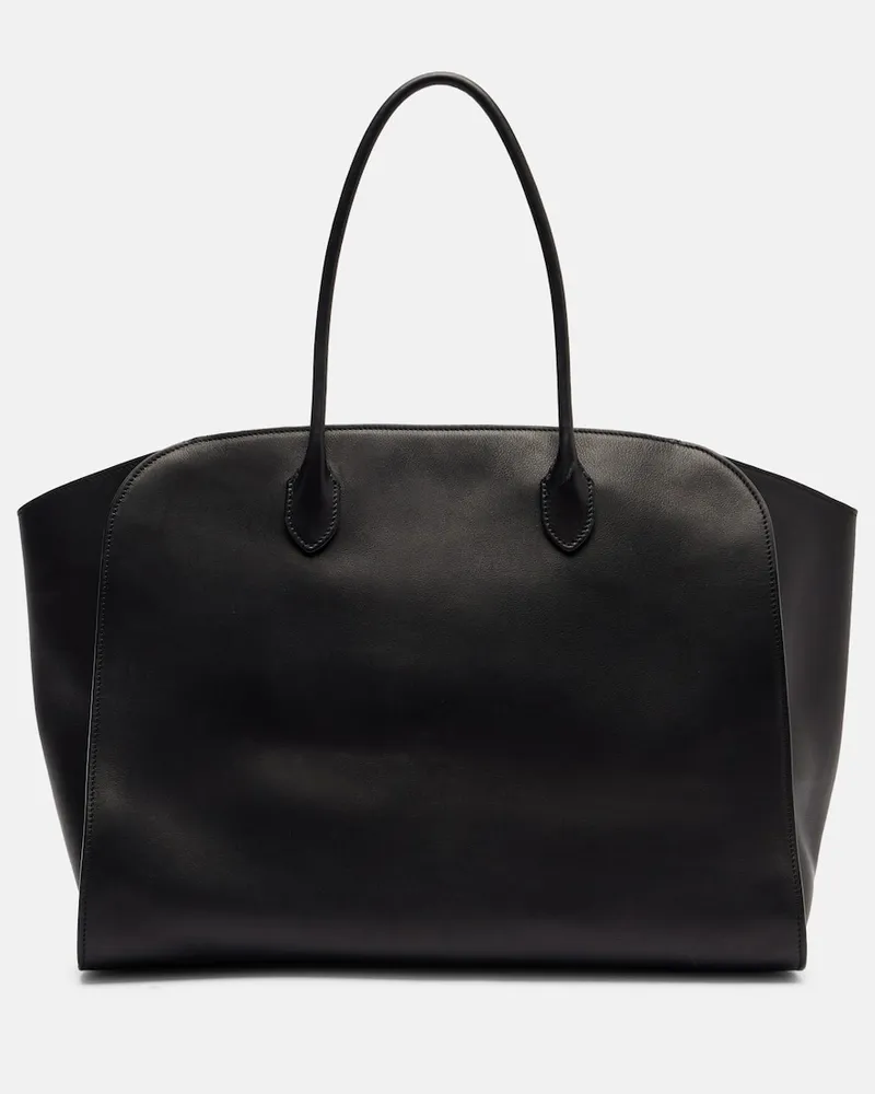 The Row Tote Bag Marlo 17 aus Leder Schwarz