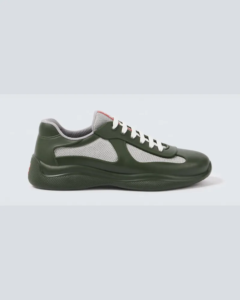 Prada Sneakers America's Cup Grün