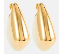 Ohrringe Fin Large aus Sterlingsilber, 18kt vergoldet