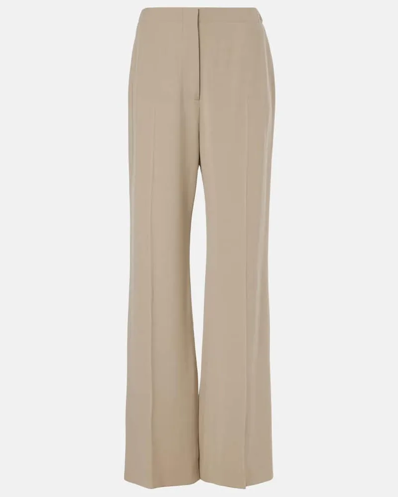 TOVE Weite High-Rise-Hose Auden Beige