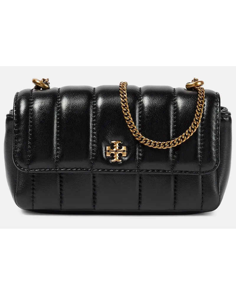 Tory Burch Schultertasche Kira Small aus Leder Schwarz