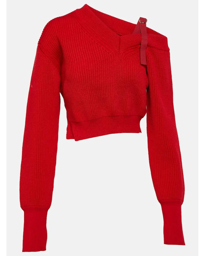 Jacquemus Pullover La Maille Seville Rot