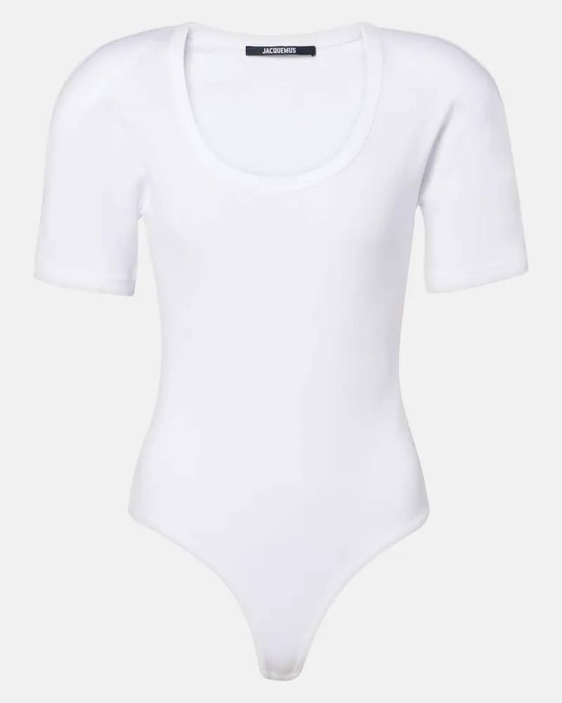 Jacquemus Body aus Baumwolle Weiß