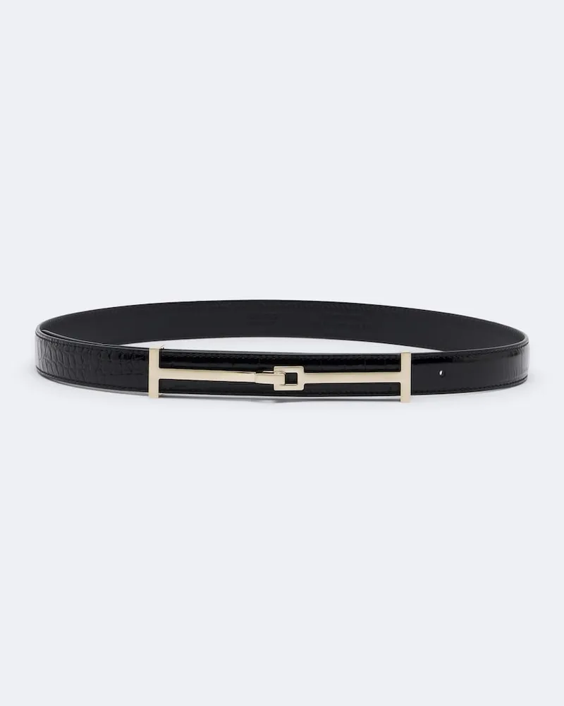Tom Ford Gürtel aus Leder Schwarz