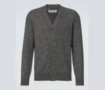 Cardigan aus Alpakawolle und Baumwolle