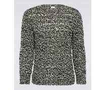 Pullover aus einem Wollgemisch
