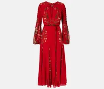 Bedrucktes Maxikleid